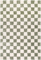 Surya Czechia CZE-2305 Ivory;Off-White;Olive 6'7" x 9' Rug