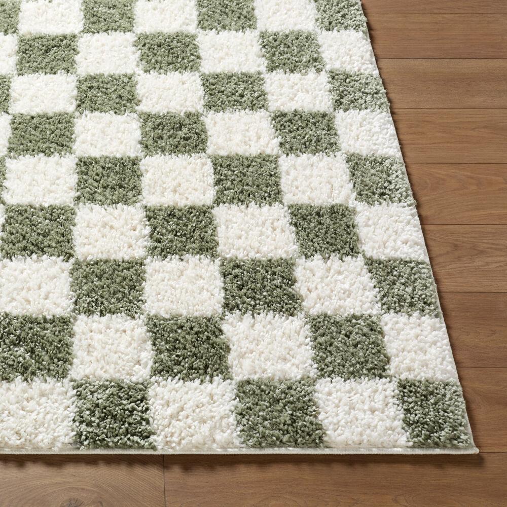 Surya Czechia CZE-2305 Ivory;Off-White;Olive 6'7" x 9' Rug