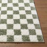 Surya Czechia CZE-2305 Ivory;Off-White;Olive 6'7" x 9' Rug