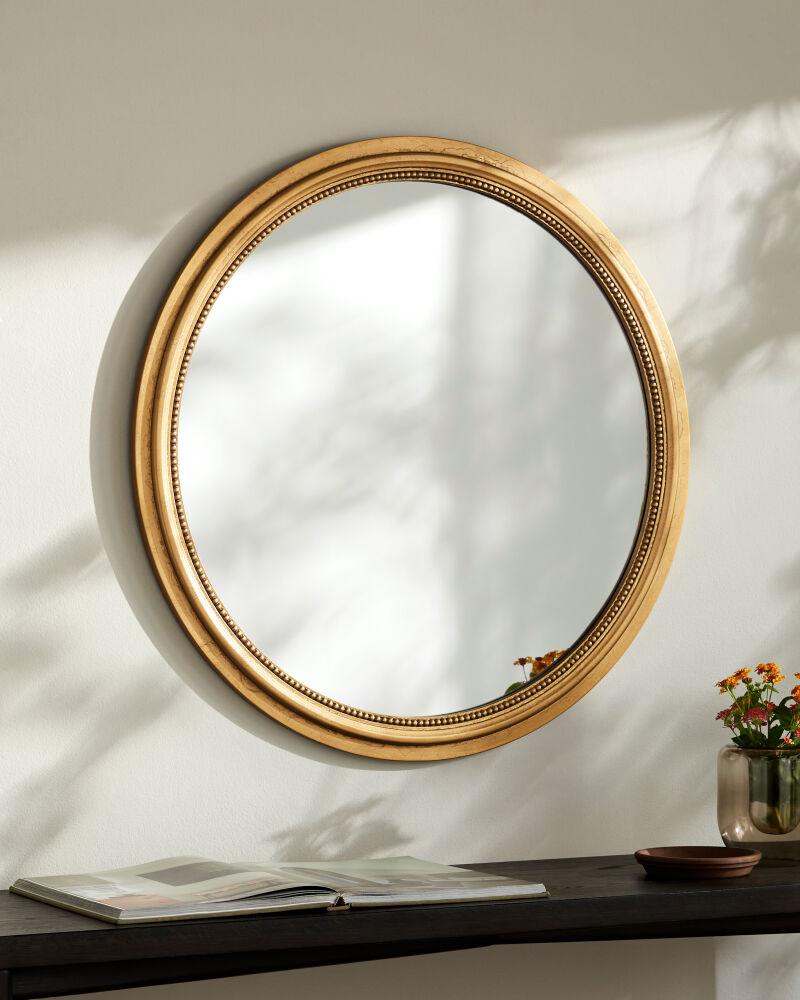 Surya Damian DAMI-002 Gold 32"H x 32"W x 1"D Wall Art