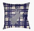 Livabliss Deer DEER-002 20"L x 20"W Pillow