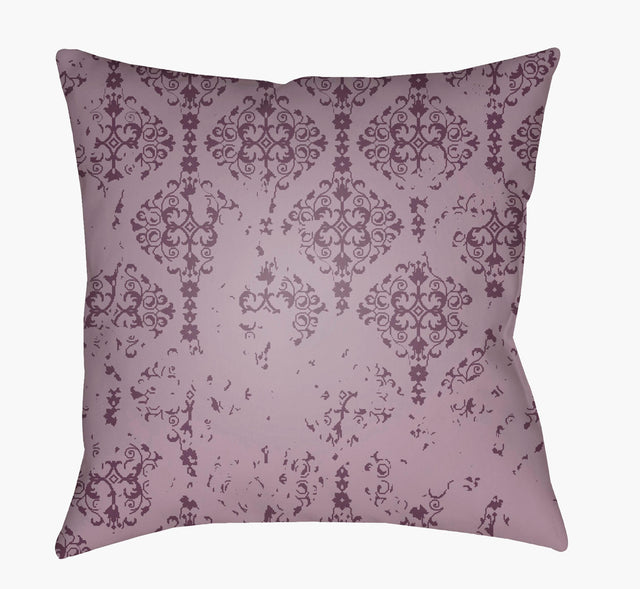 Livabliss Moody Damask DK-008 18"L x 18"W Pillow