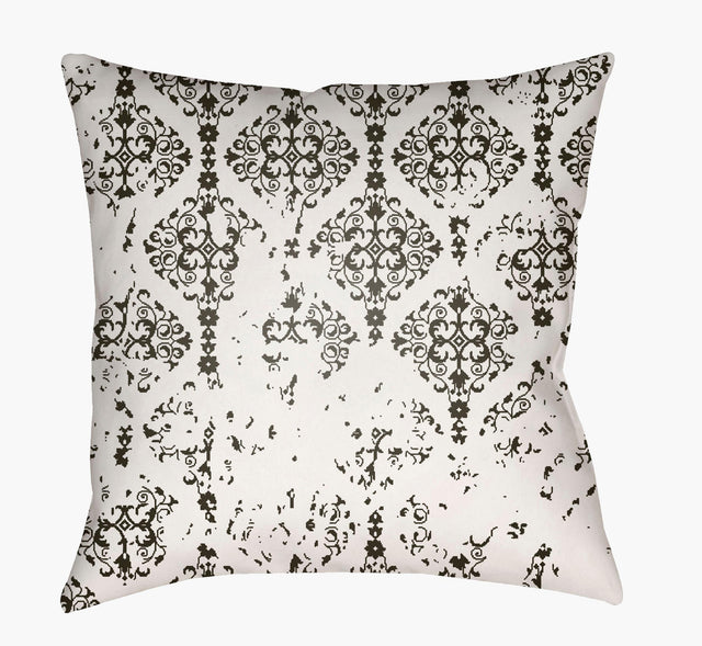 Livabliss Moody Damask DK-012 20"L x 20"W Pillow