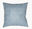 Surya Moody Damask DK-014 Ice Blue;Sky Blue 18"L x 18"W Fabric