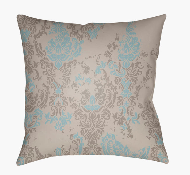 Livabliss Moody Damask DK-018 18"L x 18"W Pillow