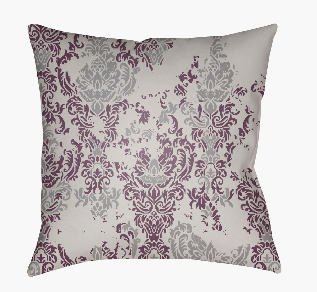 Livabliss Moody Damask DK-019 18"L x 18"W Pillow