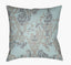 Surya Moody Damask DK-020 Charcoal;Dusty Sage;Seafoam 20"L x 20"W Fabric