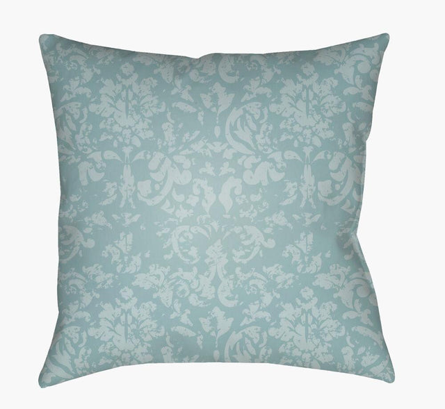 Surya Moody Damask DK-027 Ice Blue;Pale Blue 18"L x 18"W Fabric