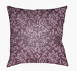 Surya Moody Damask DK-028 Lavender;Plum 18"L x 18"W Fabric