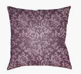Livabliss Moody Damask DK-028 18"L x 18"W Pillow