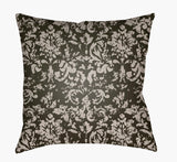 Livabliss Moody Damask DK-032 18"L x 18"W Pillow