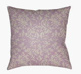 Livabliss Moody Damask DK-035 18"L x 18"W Pillow