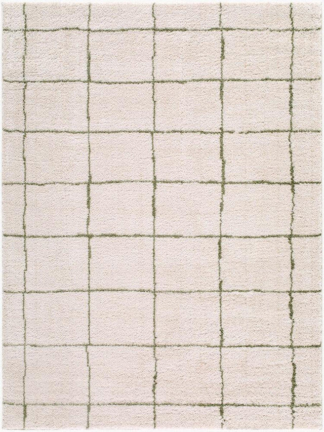 Surya Rivoli EDRV-2301 Cream;Olive 2' x 2'11" Rug