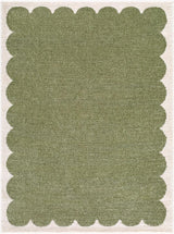Surya Rivoli EDRV-2303 Cream;Olive 6'7" x 9' Rug