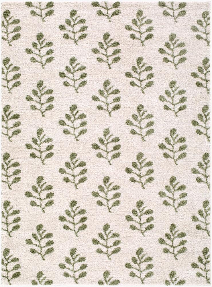 Surya Rivoli EDRV-2304 Cream;Olive 7'10" x 10' Rug