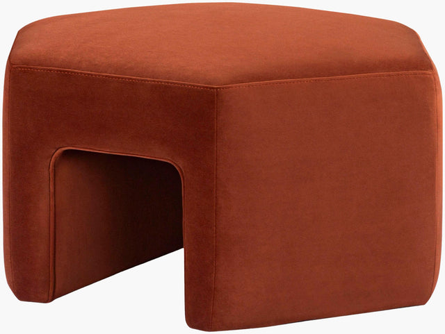 Surya Ellisa ELSA-001 16"H x 30"W x 27"D Bench/Ottoman/Stool