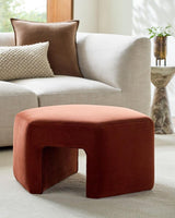Surya Ellisa ELSA-001 16"H x 30"W x 27"D Bench/Ottoman/Stool