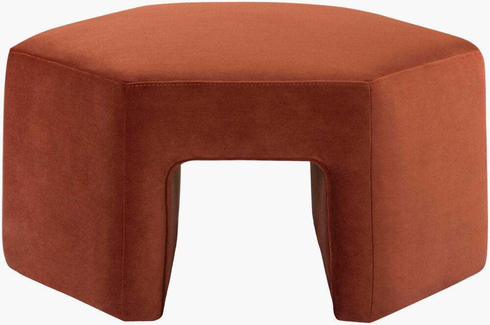 Surya Ellisa ELSA-001 16"H x 30"W x 27"D Bench/Ottoman/Stool