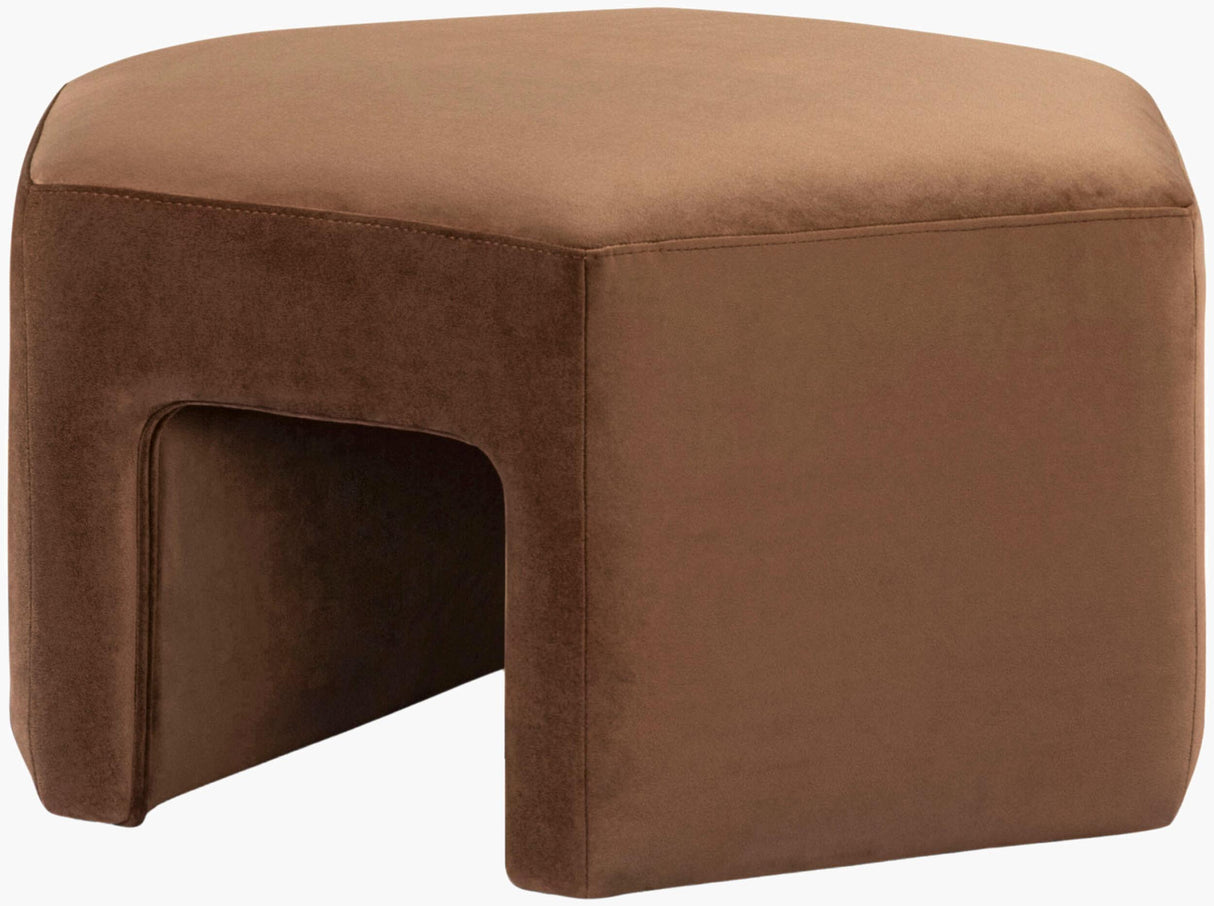 Surya Ellisa ELSA-002 16"H x 30"W x 27"D Bench/Ottoman/Stool