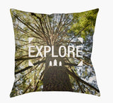 Livabliss Explore EXP-001 18"L x 18"W Pillow