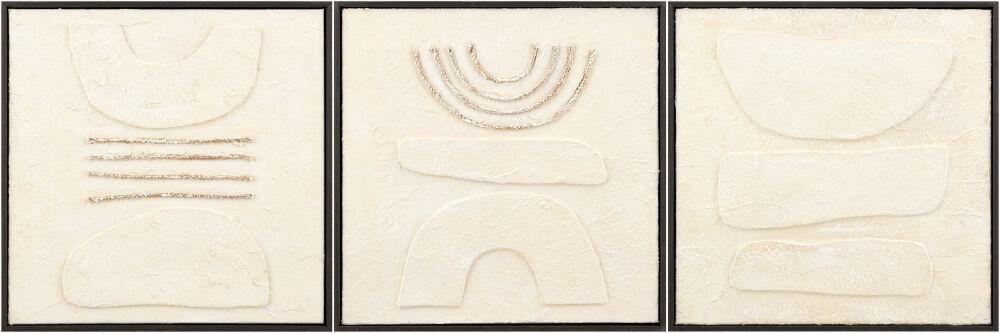 Surya Exploration EXPL-004 Brown;Cream 20"H x 20"W x 2"D Wall Art
