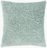 Surya Flokati FKT-011 Pale Blue 27"L x 27"W Fabric