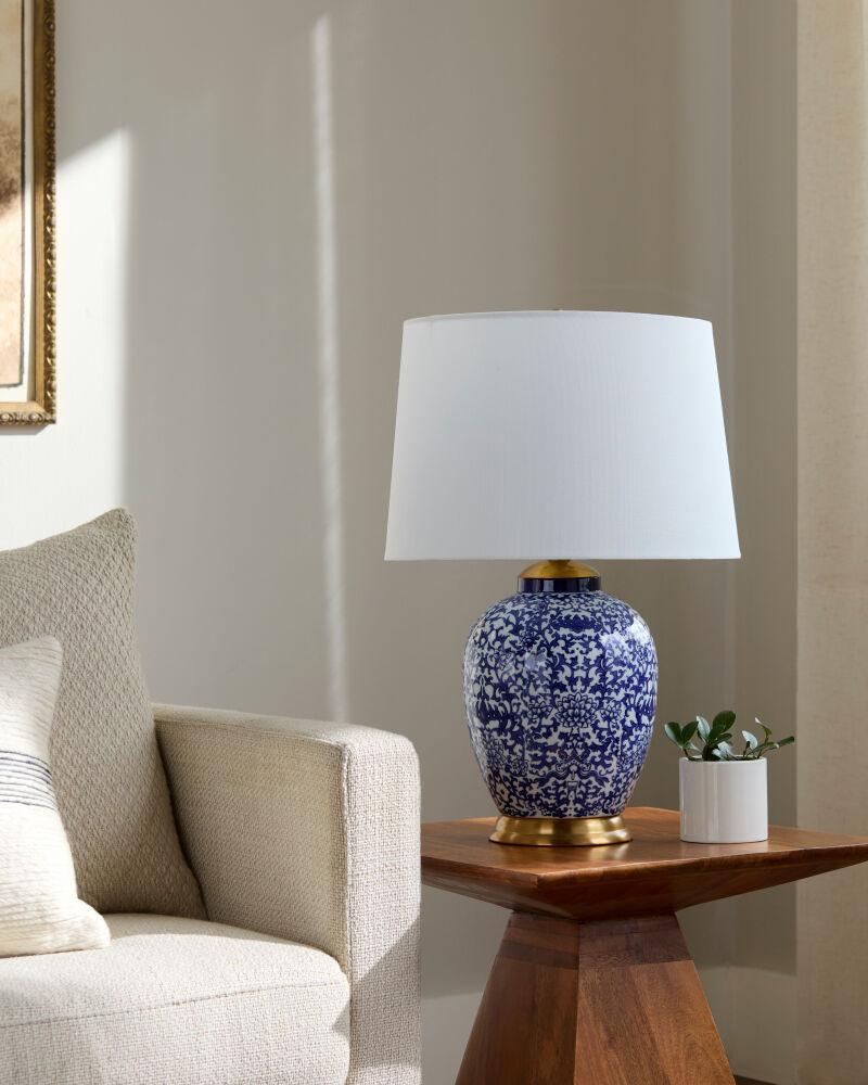 Livabliss Florezia FLZI-001 22"H x 15"W x 15"D Table Lighting