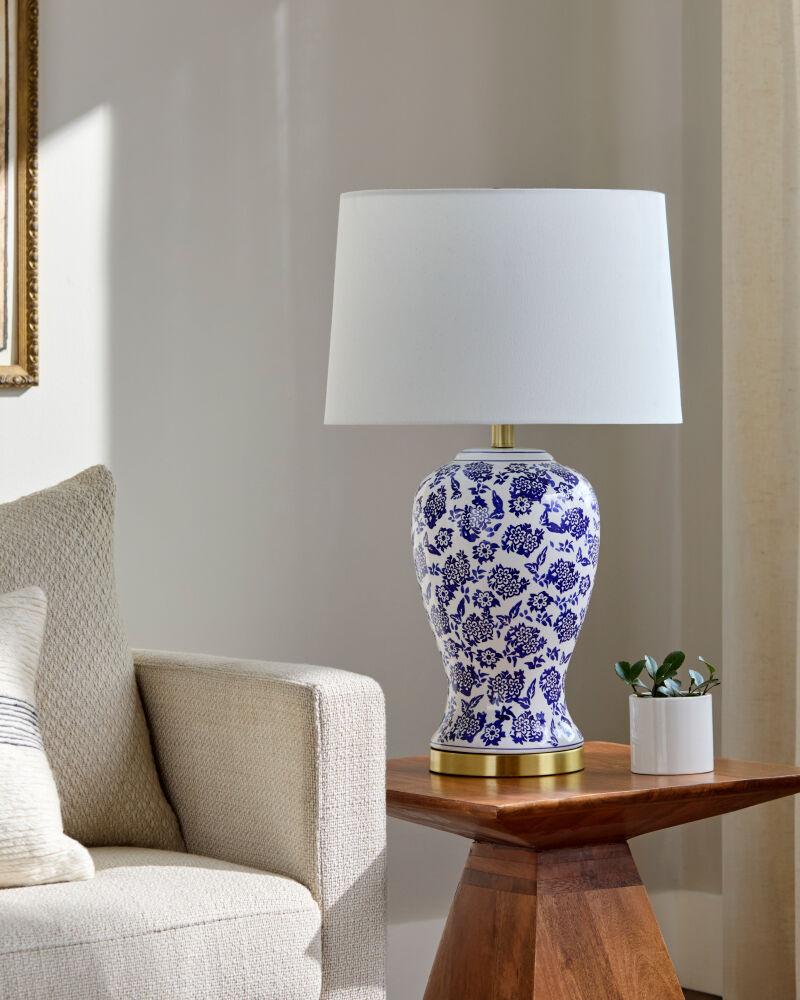 Livabliss Florezia FLZI-004 26"H x 16"W x 16"D Table Lighting