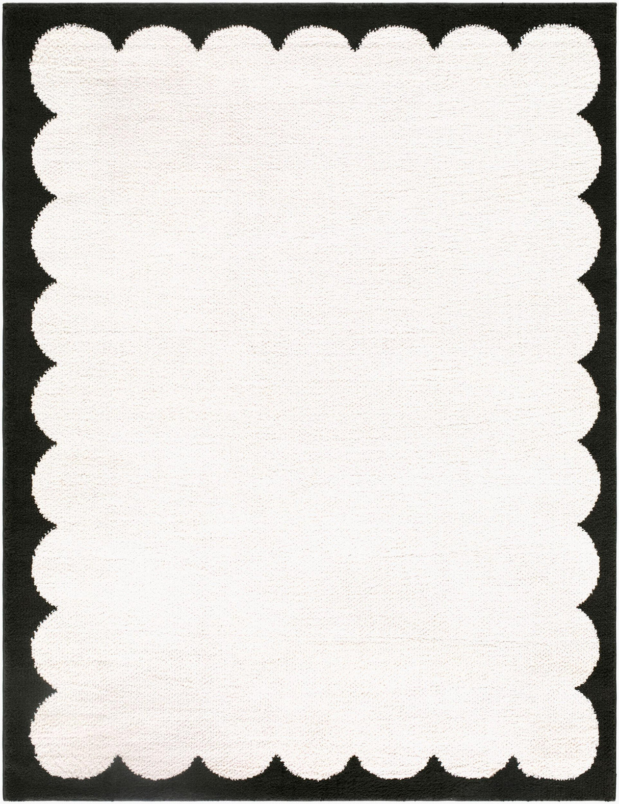 Livabliss Fossay Shag FSG-2342 2' x 2'11" Machine Woven Rug
