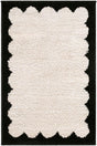 Surya Fossay Shag FSG-2342 Black;Cream 5'3" x 7' Rug