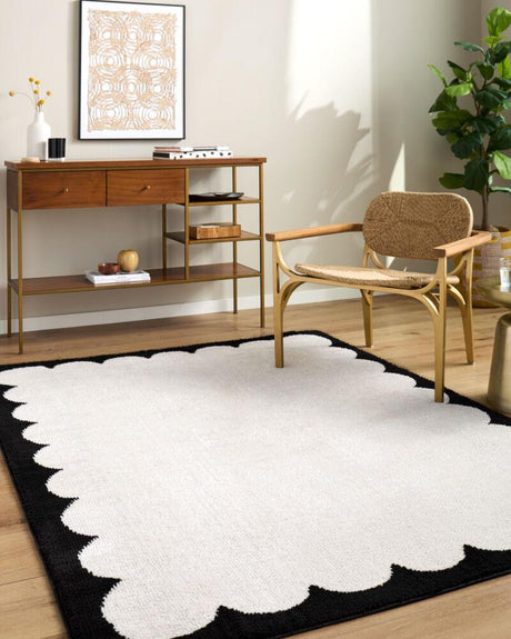 Livabliss Fossay Shag FSG-2342 5'3" x 7' Machine Woven Rug
