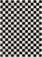 Surya Fossay Shag FSG-2347 Black;Cream 2' x 2'11" Rug