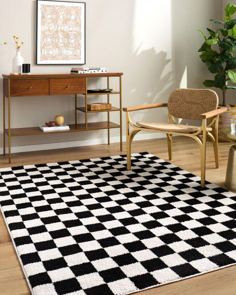 Livabliss Fossay Shag FSG-2347 2' x 2'11" Machine Woven Rug