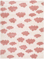 Surya Fossay Shag FSG-2349 Ivory;Rose 2' x 2'11" Rug