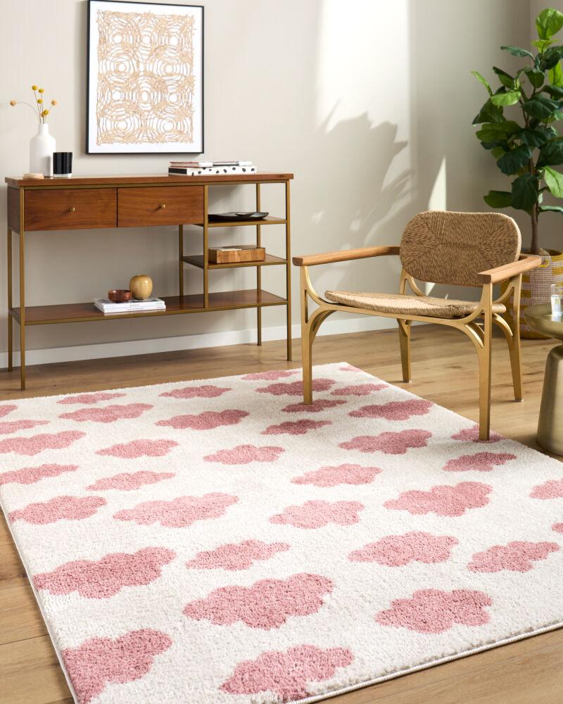Livabliss Fossay Shag FSG-2349 5'3" x 7' Machine Woven Rug