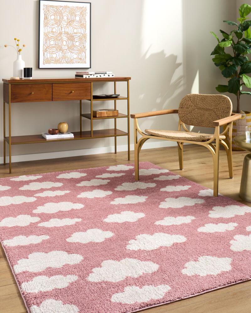 Livabliss Fossay Shag FSG-2350 5'3" x 7' Machine Woven Rug