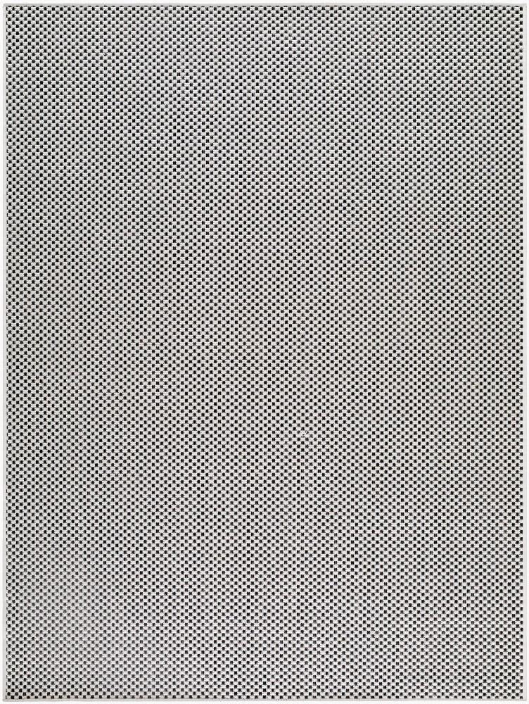 Surya Barberry GABA-2300 Black;Medium Gray;Off-White 5'3" x 7' Rug