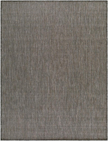 Surya Barberry GABA-2301 Black;Light Gray;Medium Gray;Tan 2'7" x 7'3" Rug