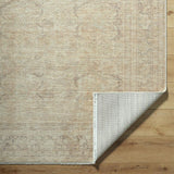 Surya Fetscher GAHU-2304 Brown;Dusty Sage;Ivory;Tan 2'7" x 9' Rug