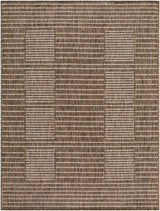 Surya Rye GARY-2301 Dark Brown;Light Gray;Tan 2' x 2'11" Rug