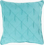 Surya Gretchen GCH-006 Aqua 18"L x 18"W Fabric