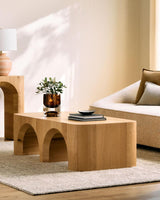 Surya Grayson GRSN-003 16"H x 56"W x 26"D Accent Table