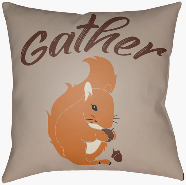 Livabliss Gratitude GTD-006 18"L x 18"W Pillow
