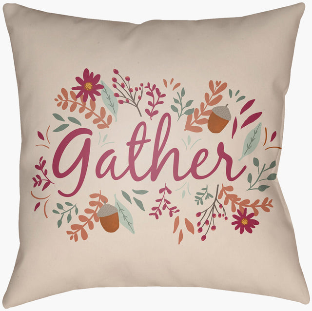Livabliss Gratitude GTD-009 14"L x 22"W Pillow