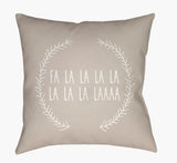 Surya Falalalala HDY-025  20"L x 20"W Fabric