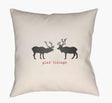 Surya Reindeer HDY-080  20"L x 20"W Fabric