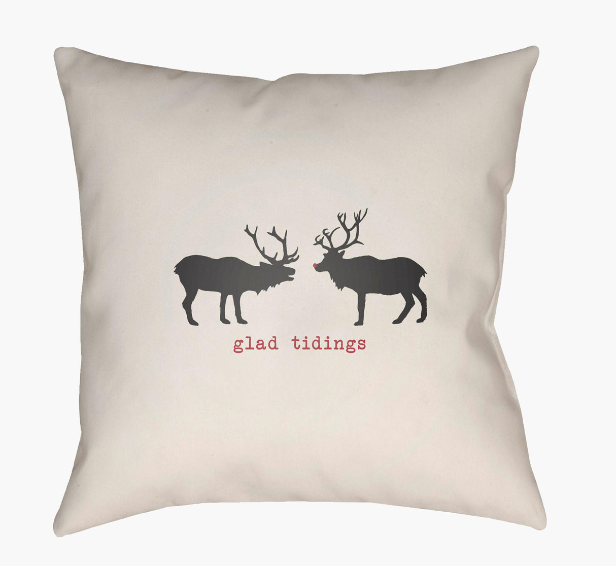 Livabliss Reindeer HDY-080 20"L x 20"W Pillow