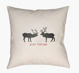 Livabliss Reindeer HDY-080 20"L x 20"W Pillow