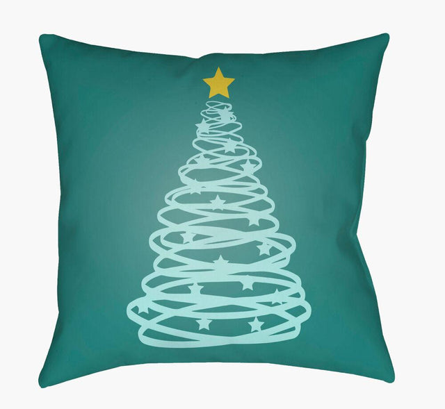 Surya Christmas Tree HDY-116  18"L x 18"W Fabric
