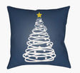 Surya Christmas Tree HDY-118  18"L x 18"W Fabric